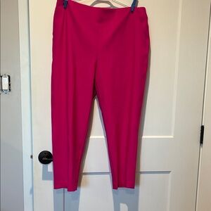 Rachel Zoe Vibrant Fuchsia Ankle Pants size 12. B2